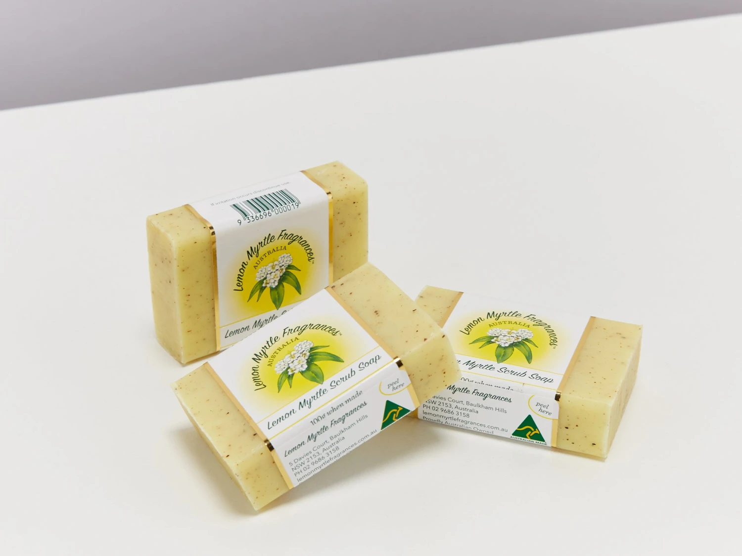 Natural Lemon Myrtle Soap - Image 2