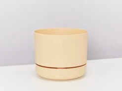 Yellow Self-Watering Pots 170mm