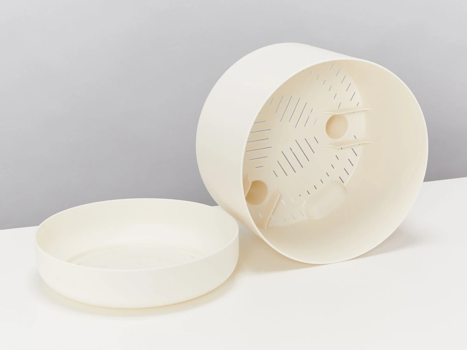 Linen Self-Watering Pots 215mm - Image 2