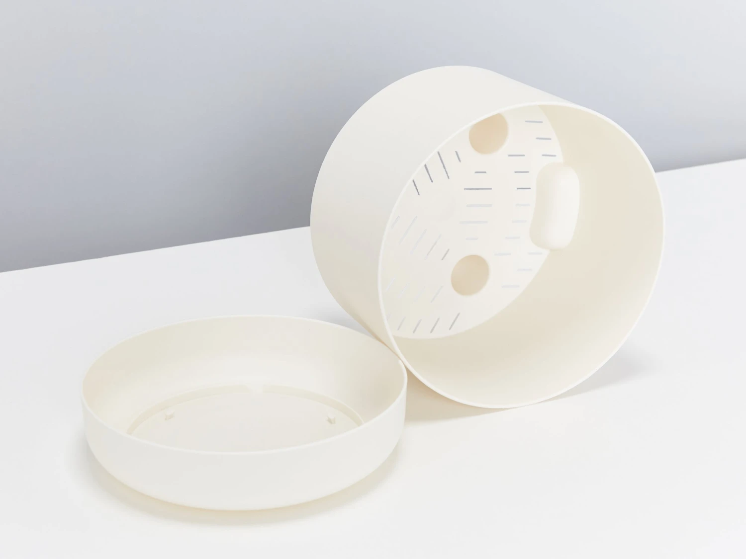 Linen Self-Watering Pots 170mm - Image 2